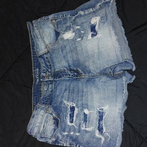 Maurices Women's Distressed Jean Shorts